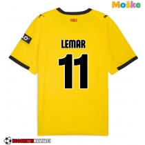 Moške Nogometnih dresov Girona Thomas Lemar #11 Gostujoči 2025-26 Kratki rokavi